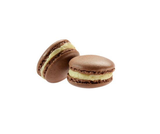 Macaron Cacao e Arancia